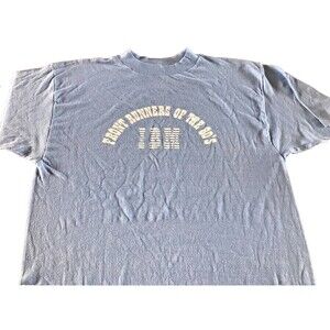 Vintage IBM T-Shirt Frontrunners Of The 80s Tech Computer Single Stitch USA Made